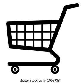 Shopping cart icon (Vector)