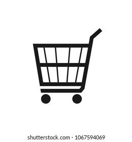 shopping cart icon vector