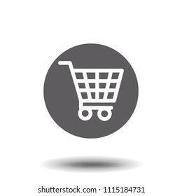 Shopping cart icon (Vector)