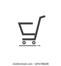 Shopping cart icon - Vector