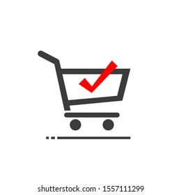 Shopping cart icon - Vector