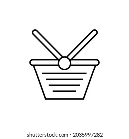 shopping cart icon, shopping cart vector.