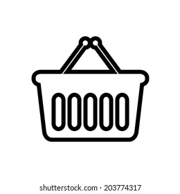 Shopping cart icon (Vector)