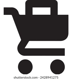 Icono del carrito de compras , Vector, Illustratör