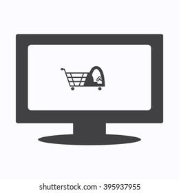 Shopping cart Icon Vector