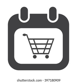 Shopping cart Icon Vector.