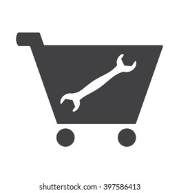Shopping cart Icon Vector