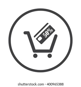Shopping cart Icon Vector