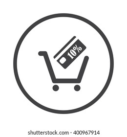 Shopping cart Icon Vector
