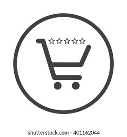 Shopping cart Icon Vector