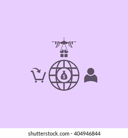 Shopping cart Icon Vector