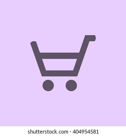 Shopping cart Icon Vector.