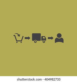 Shopping cart Icon Vector