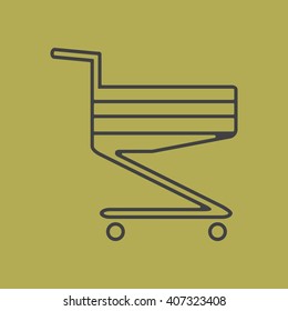 Shopping cart Icon Vector