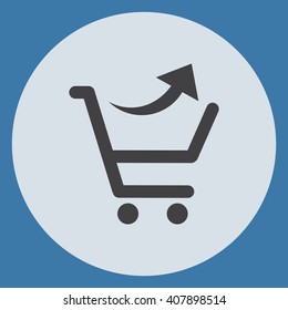 Shopping cart Icon Vector