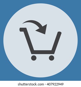 Shopping cart Icon Vector