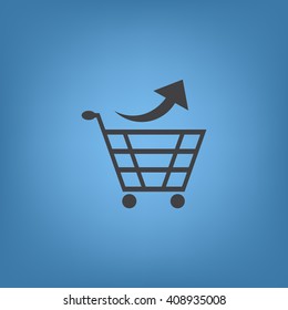Shopping cart Icon Vector