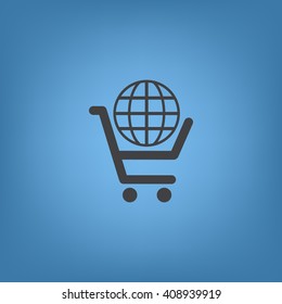 Shopping cart Icon Vector