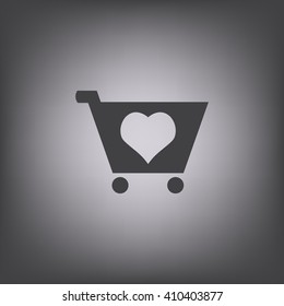 Shopping cart Icon Vector