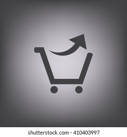Shopping cart Icon Vector