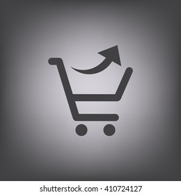 Shopping cart Icon Vector