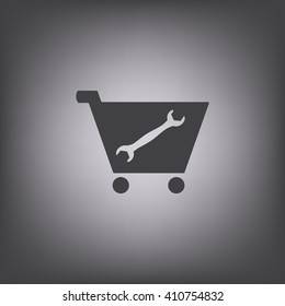 Shopping cart Icon Vector