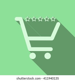 Shopping cart Icon Vector