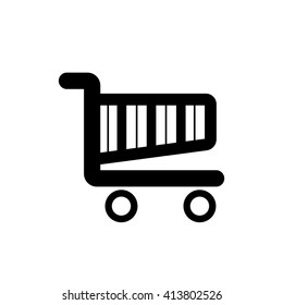 Shopping Cart Icon - Vector