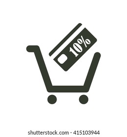 Shopping cart Icon Vector