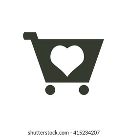 Shopping cart Icon Vector