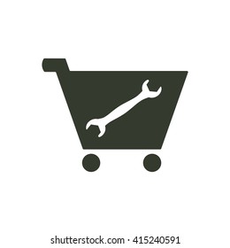 Shopping cart Icon Vector