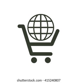 Shopping cart Icon Vector