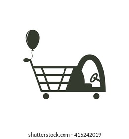 Shopping cart Icon Vector
