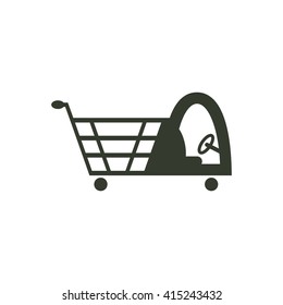 Shopping cart Icon Vector