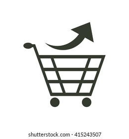 Shopping cart Icon Vector