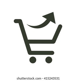 Shopping cart Icon Vector