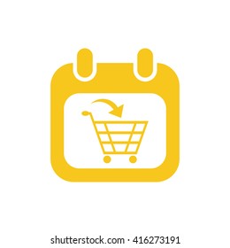 Shopping cart Icon Vector