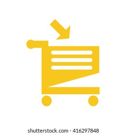 Shopping cart Icon Vector