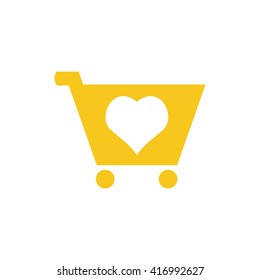 Shopping cart Icon Vector