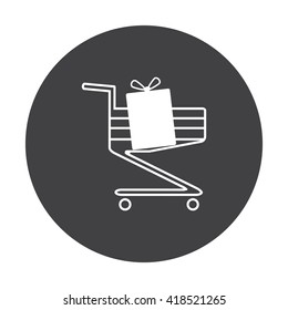 Shopping cart Icon Vector