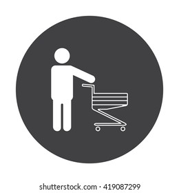 Shopping cart Icon Vector