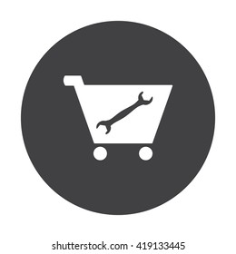 Shopping cart Icon Vector