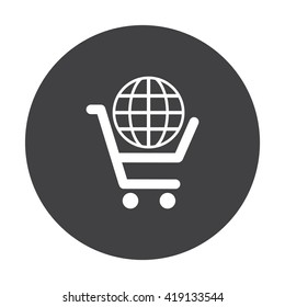 Shopping cart Icon Vector