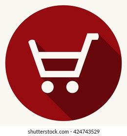 Shopping cart Icon Vector