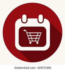 Shopping cart Icon Vector