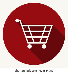 Shopping cart Icon Vector