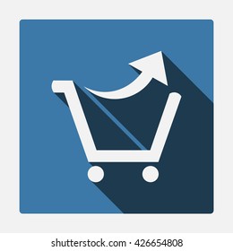 Shopping cart Icon Vector