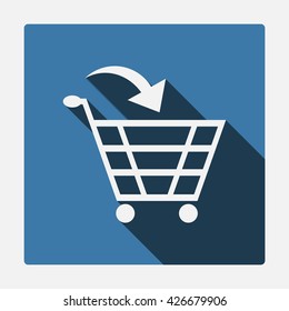 Shopping cart Icon Vector