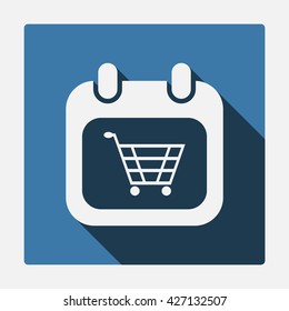 Shopping cart Icon Vector