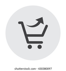 Shopping cart Icon Vector